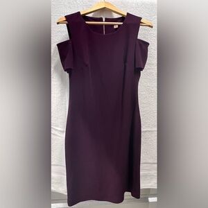 Tommy Hilfiger Women’s Size 10 Plum Dress (open shoulder)